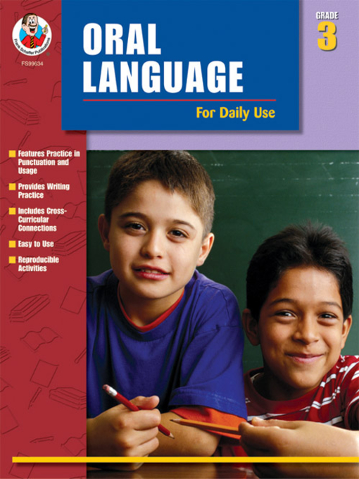 Title details for Oral Language for Daily Use, Grade 3 by Sharon Altena - Available